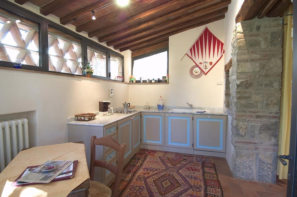 Colombaio Di Cencio Lejlighed Gaiole in Chianti Værelse billede